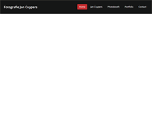 Tablet Screenshot of fotografiejan.be